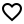 Wishlist icon for saved products