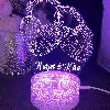 2 thumbnail Personalised-3d-locked-hearts-led-night-light