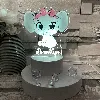 2 thumbnail Personalised-cute-elephant-printed-led-night-light