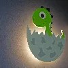 2 thumbnail Personalised-hatching-dinosaur-wall-lamp