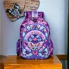 Crystals hearts and butterflies school bag