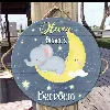 Personalised Wooden sign elephant