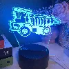 1 thumbnail Personalised-truck-led-night-light