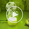 Video thumbnail Personalised-soccer-ball-led-night-light