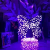 Personalised lovely butterfly led night light Night Lights Engraved Acrylic
