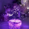 Personalised Kawaii Girl Led Night Light