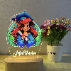 Personalised Cartoon Girl Graduating Custom night light