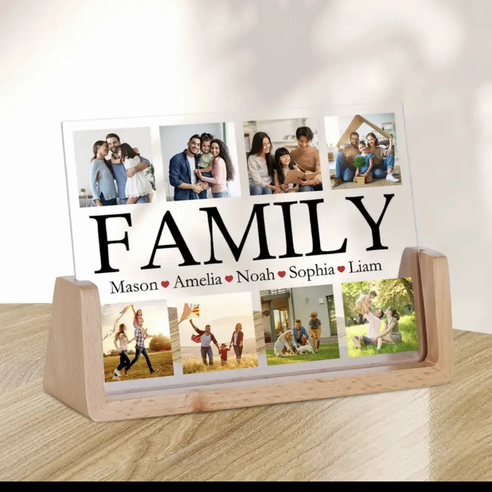 Personalised Wooden Photo Frame