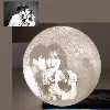 Custom photo 3d moon lamp