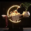 1 thumbnail Maitreya-buddha-incense-burner-usb-lamp-bedroom