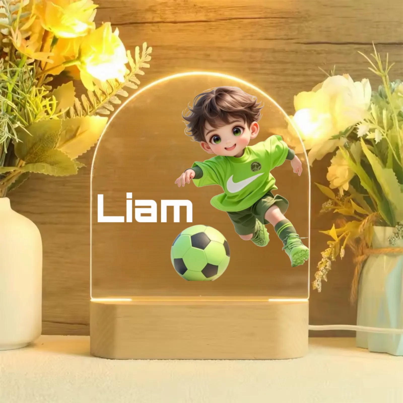 Soccer Ball Night Light Gift For Kid