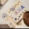2 thumbnail Personalised-puzzle-with-butterflies-and-flowers-and-custom-name