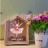 Personalised art ballerina money box