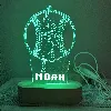 2 thumbnail Personalised-baseball-player-custom-led-night-light