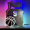 Personalised led basketball jersey wall light