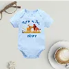 Personalised cute cartoon lion family baby onesie