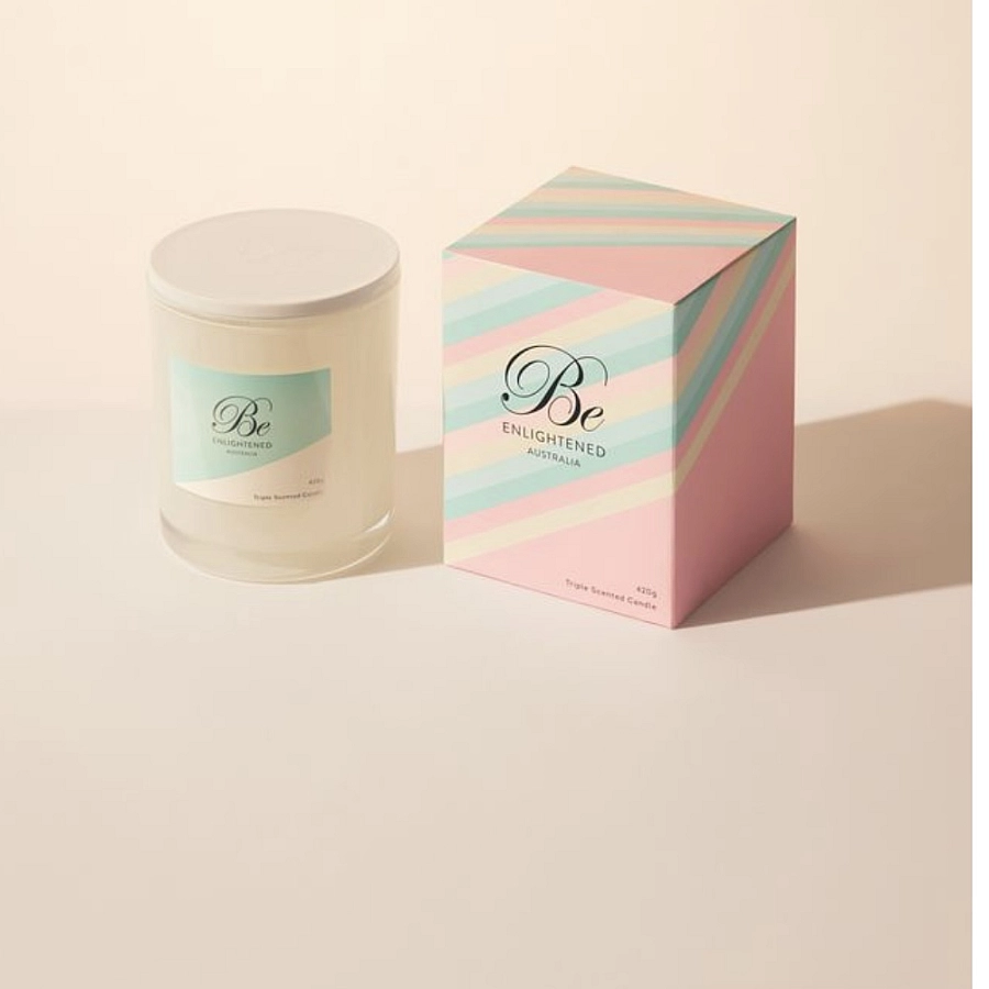 Coconut & Lime Triple Scented 2 Wick 420g Candle