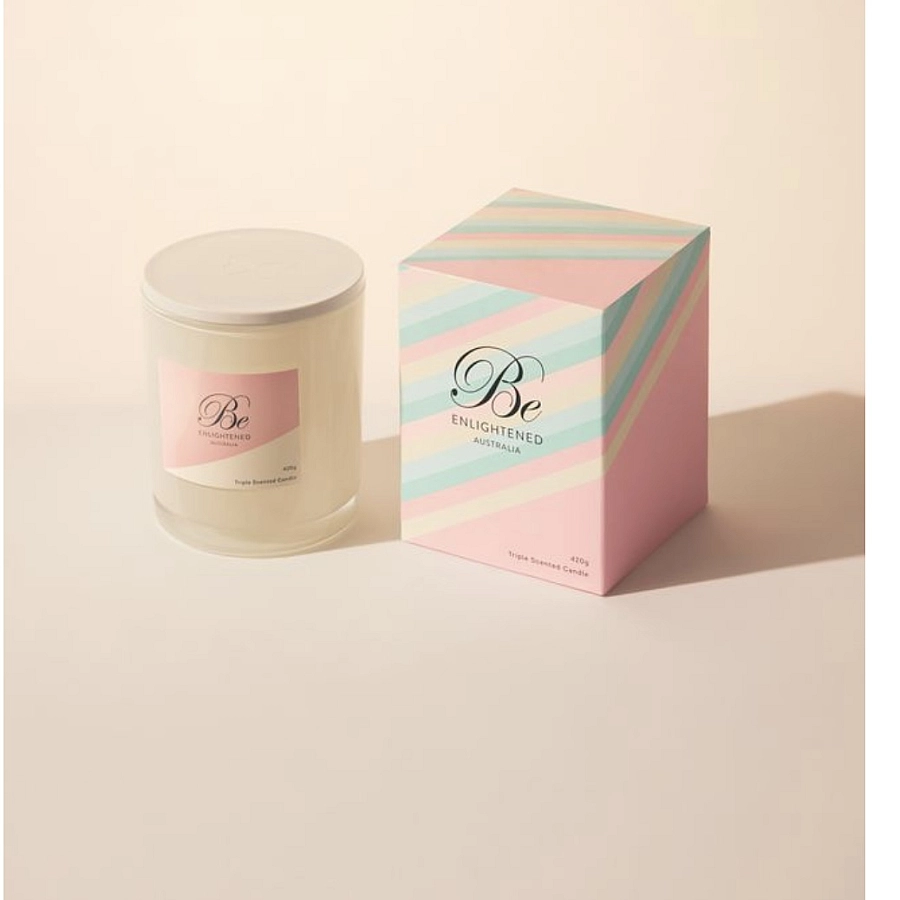 French Lavender Triple Scented 2 Wick 420g Candle