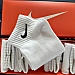 Nike unisex mid cut sock 5 pair in abox white