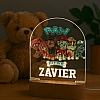 Personalised paw patrol night light