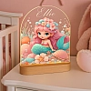 Personalised mermaid night light
