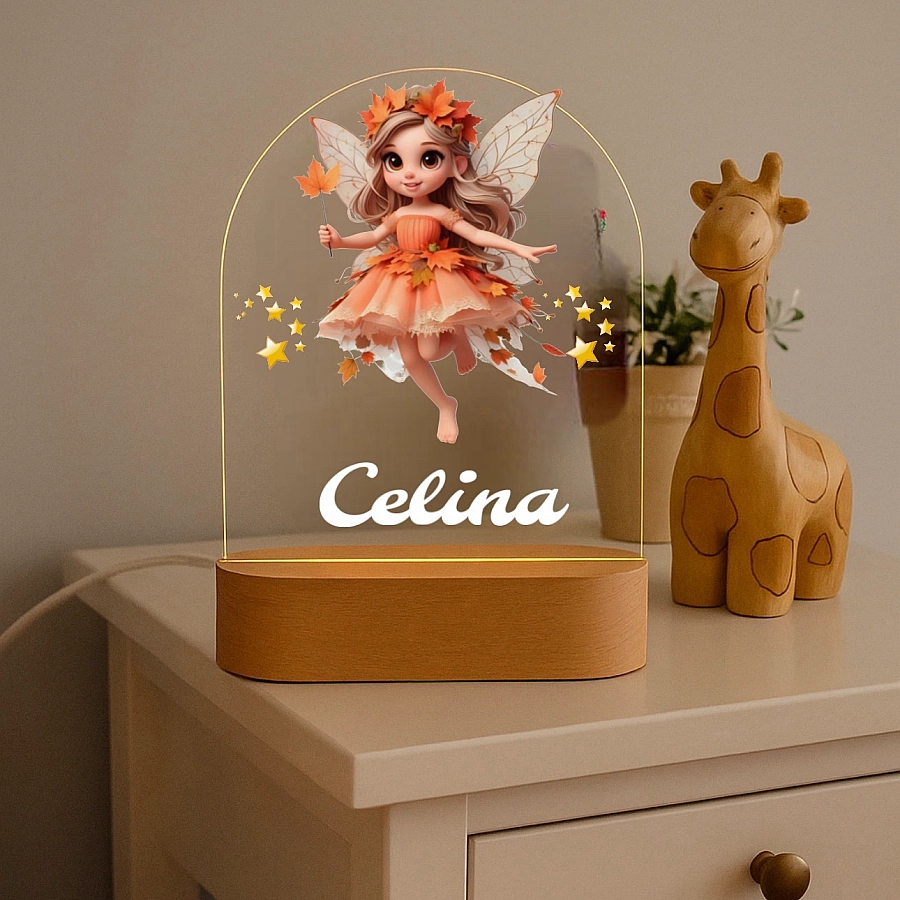 Personalised Little Fairy Night Light