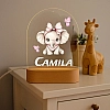 1 thumbnail Personalised-cute-elephant-with-butterflies-night-light