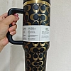 2 thumbnail Stanley-coach-tumbler-40oz-black-gold