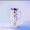 Purple stanley cup 40oz tumbler