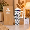 White coach stanley tumbler 40oz