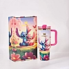 Stitch pink tumbler 40oz stanley