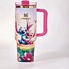 1 thumbnail Stitch-pink-tumbler-40oz-stanley