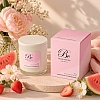 Watermelon & strawberries triple scented 2 wick 420g candle
