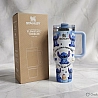 Blue stitch stanley tumbler 40oz