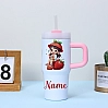14 oz with handle customized name cup tumbler custom design water bottle customize